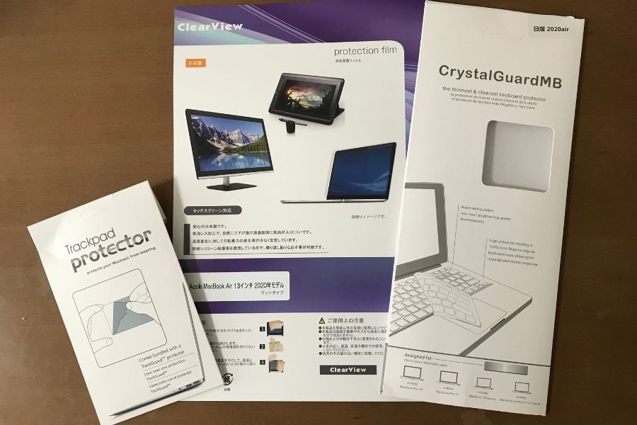 MacBook Air 2020を保護するアクセサリー